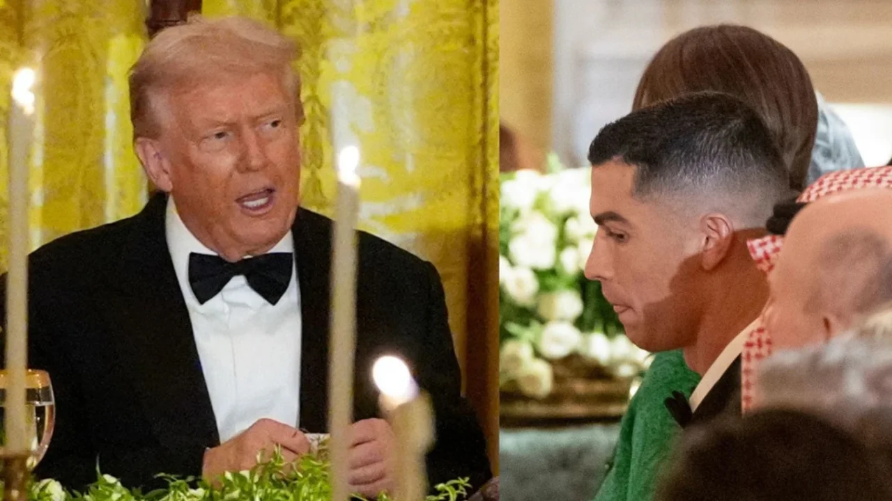 Ronaldo, Trump ile görüşmesinden sonra sosyal medyada bir paylaşım yaptı