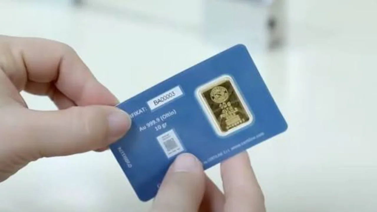 Объявлены цены на золотые слитки на 10 ноября