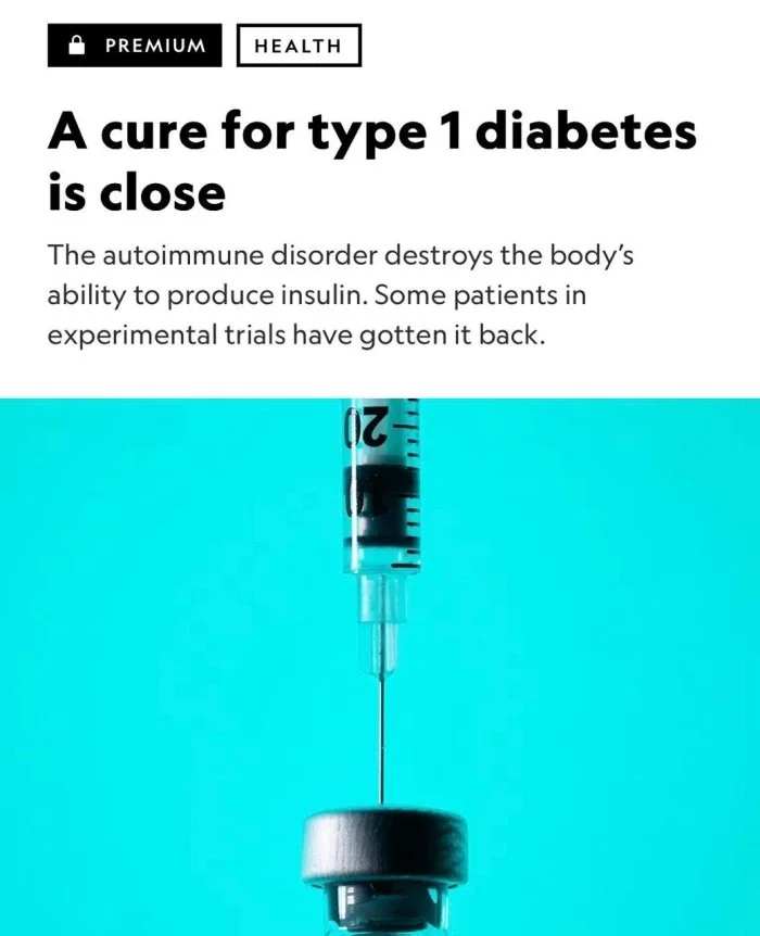 Олимлар 1-тур диабетни даволашда муваффақиятга эришди