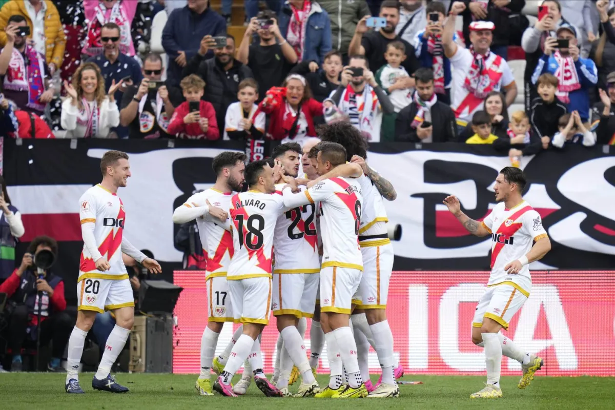 Rayo Vallecano La Liga'da tarih yazdı