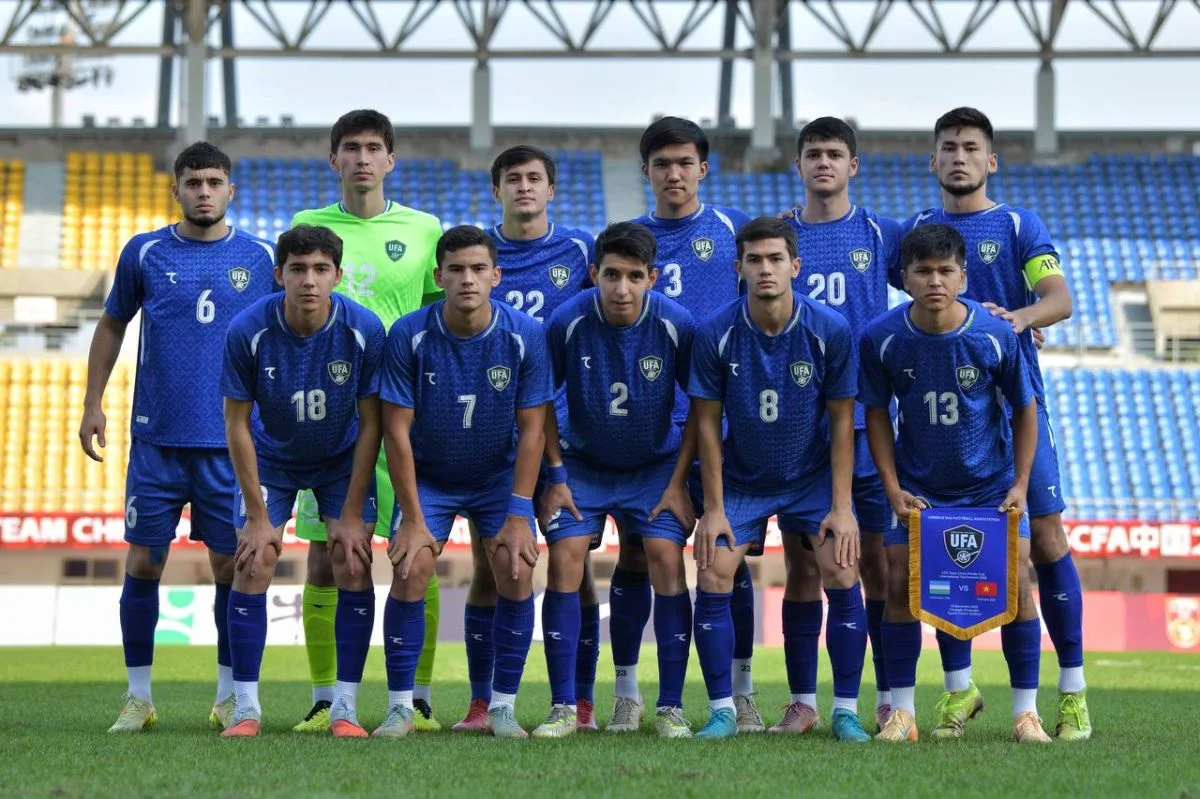 Uzbekistan U-23 defeated Vietnam in a friendly match in China