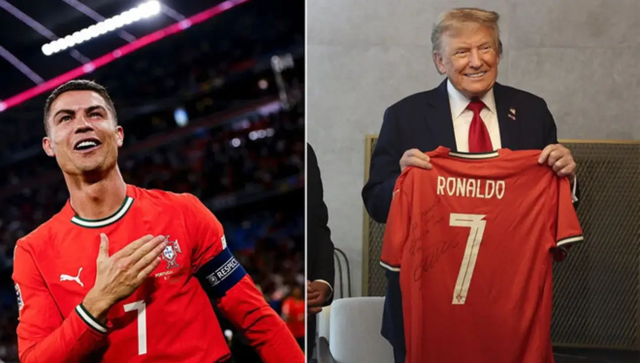 Криштиану Роналду Трампдан ҳам машҳурлигини таъкидлади