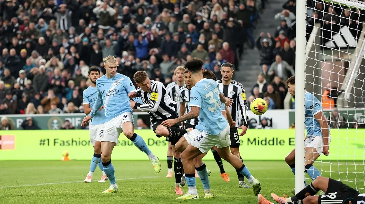 "Nyukasl" o‘z maydonida "Manchester Siti"ni mag‘lub etdi