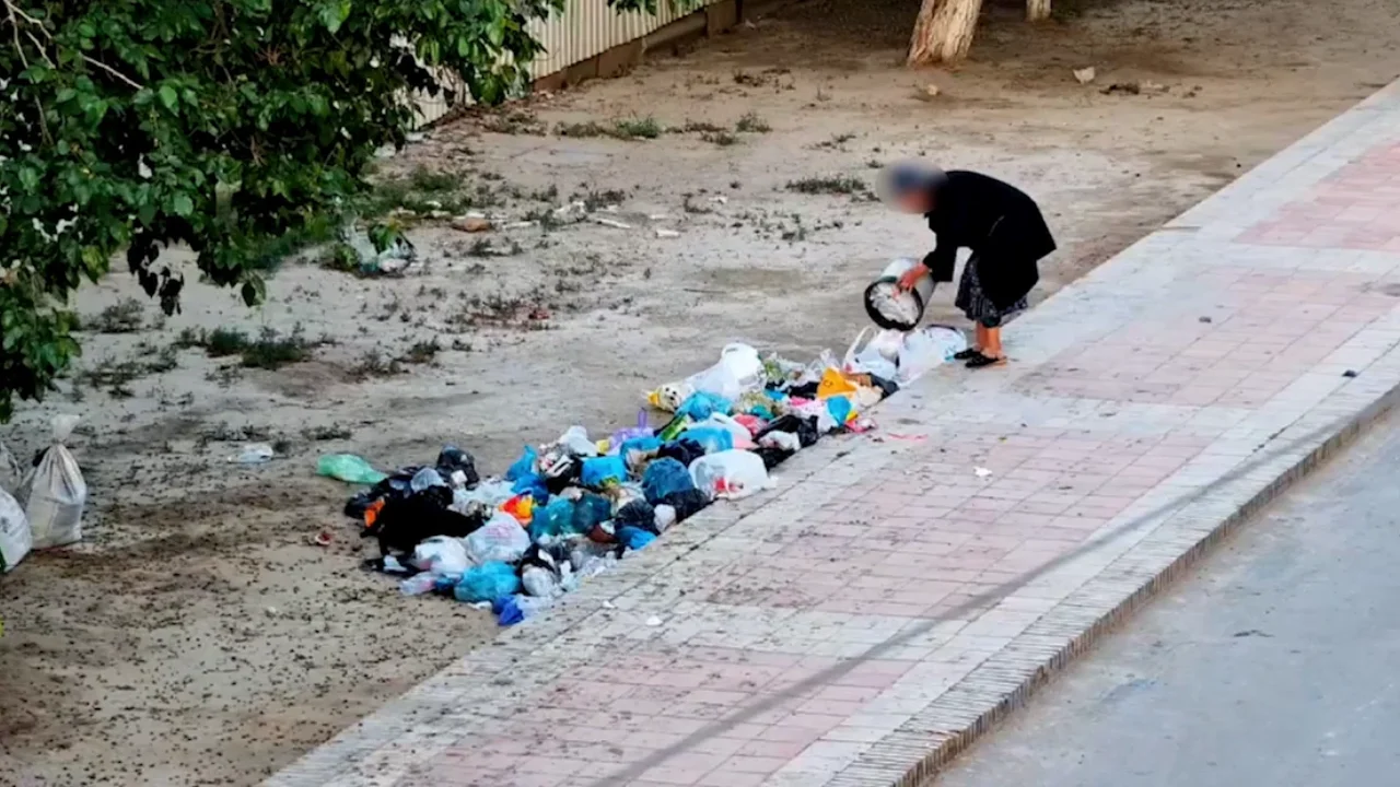 The waste problem has worsened again in Andijan and Namangan