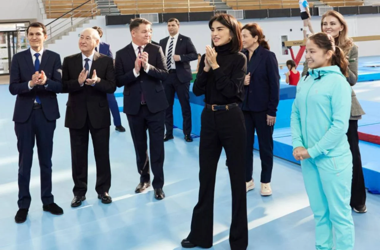 Нукусда янги гимнастика мактаби: Саида Мирзиёева ташрифи ва юксак мақсадлар!