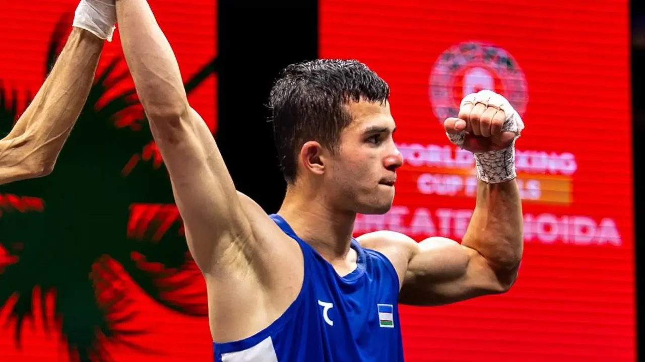 Özbekistanlı boksörler finalde tüm gücünü gösterdi