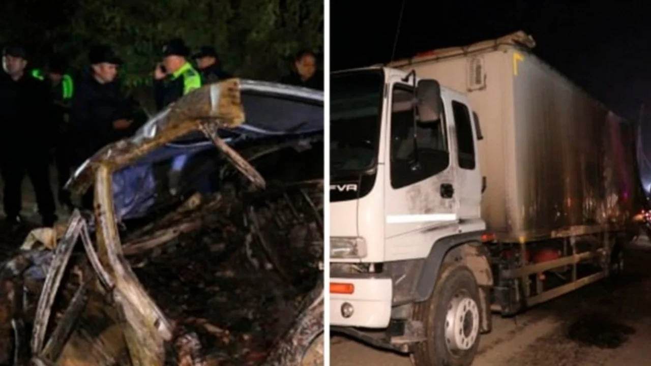 Jizzaxdagi dahshatli avtohalokatda 5 kishi vafot etdi