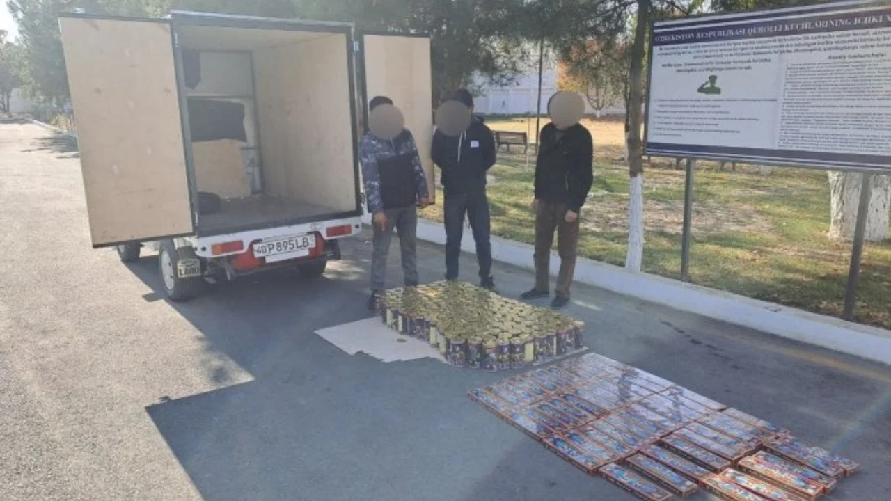 Тезкор тадбир давомида ноқонуний пиротехника аниқланди