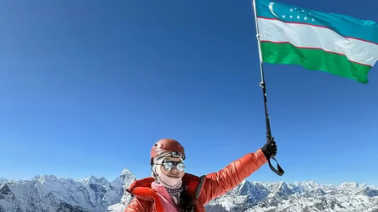 Uzbek woman becomes first to climb famous Himalayan peak