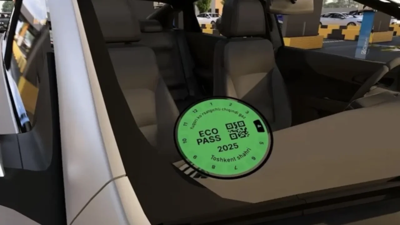 O‘zbekistonda avtomobillar uchun ekostikerlar tartibi belgilandi