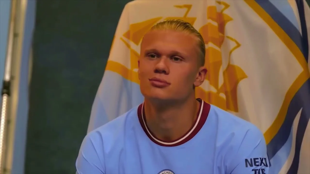 Эрлинг Ҳоланд 35 кунда YouTube'дан «Олтин кнопка» олди