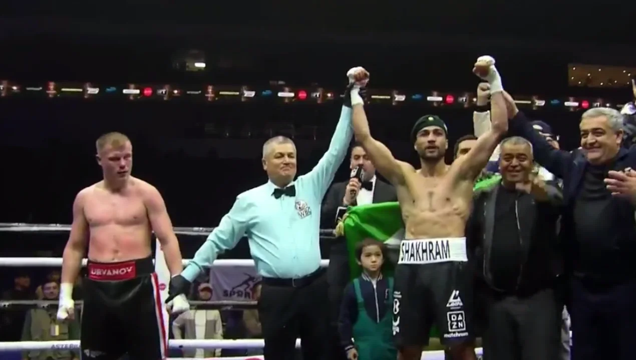 Шаҳрам Ғиёсов яна довруғига довруғ қўшиб, рингни ларзага солди (видео)