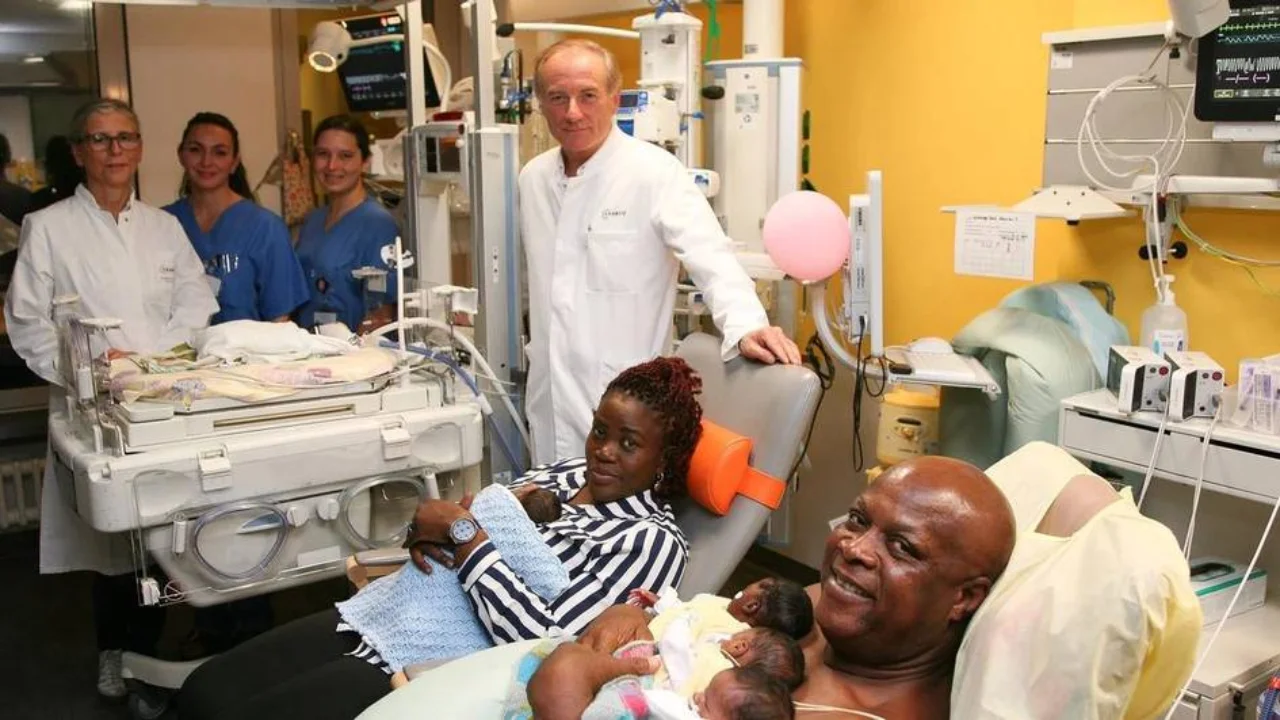 Берлинда аёл беш егизак чақалоқни дунёга келтирди