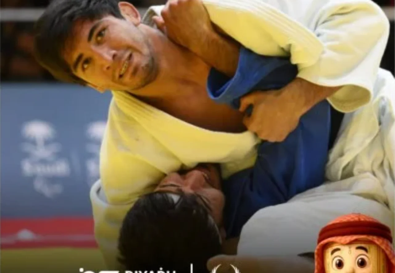 O‘zbek dzyudochisi Sharipov Saudiyada oltin medalni qo‘lga kiritdi