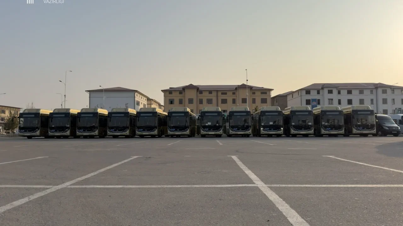 Гулистан қаласында 7 бағытта заманауи автобустар қатынайды