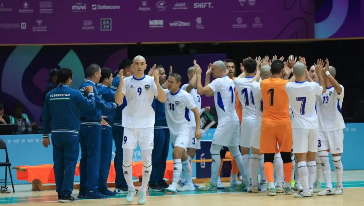 Ўзбекистон футзалчилари Саудияни мағлуб этиб, бронза медалини қўлга киритди
