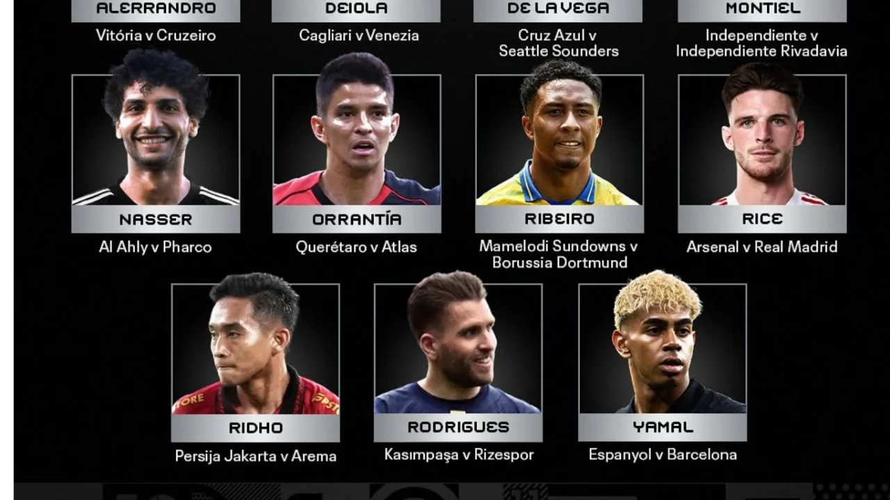 FIFA йилнинг энг чиройли голи учун номзодларни маълум қилди