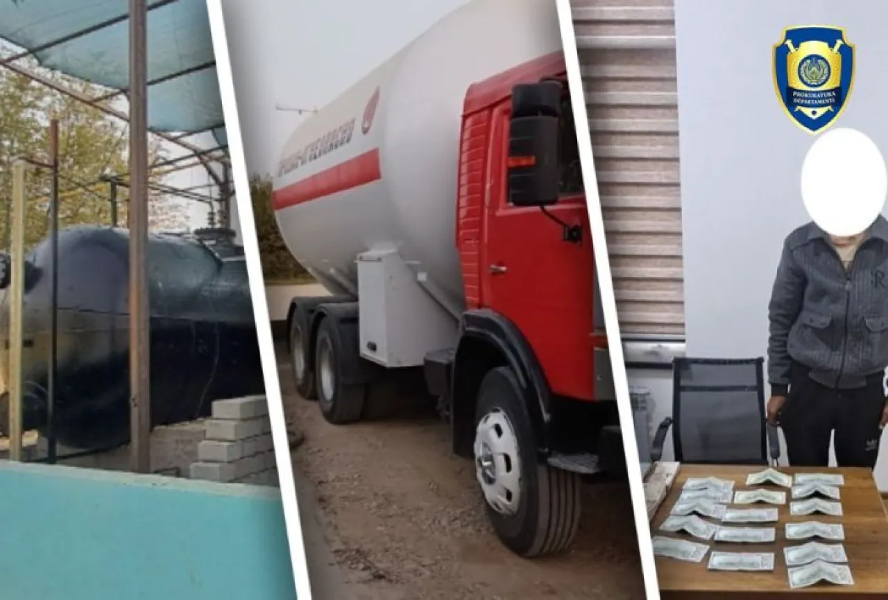 Liquefied gas stolen in Kashkadarya