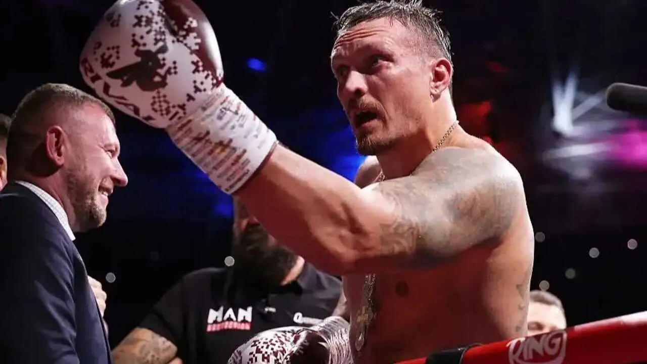 Александр Усик Тошкентда: "Мен ҳам Ҳабибман"