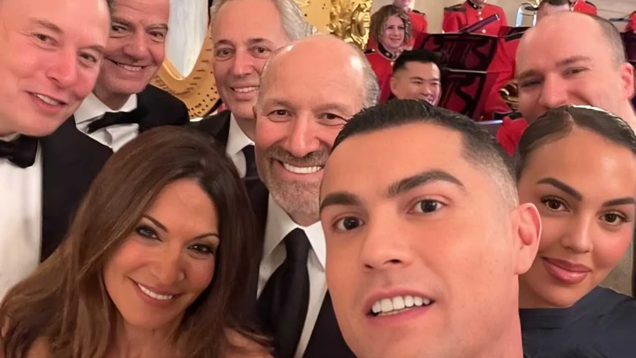 Фото: Криштиану Роналду, Дональд Трамп и другие на ужине в Белом доме