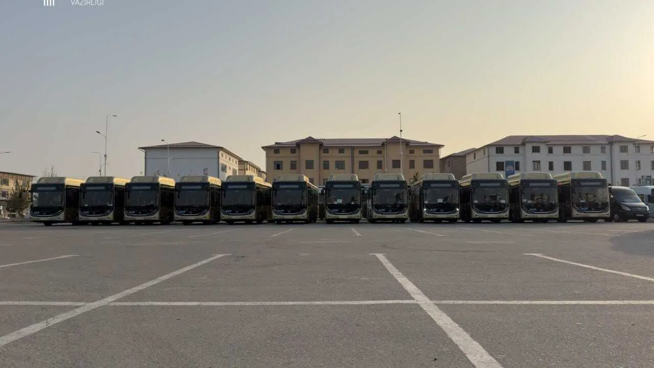 Гулистонға 52 Yutong электробусы жеткізілді