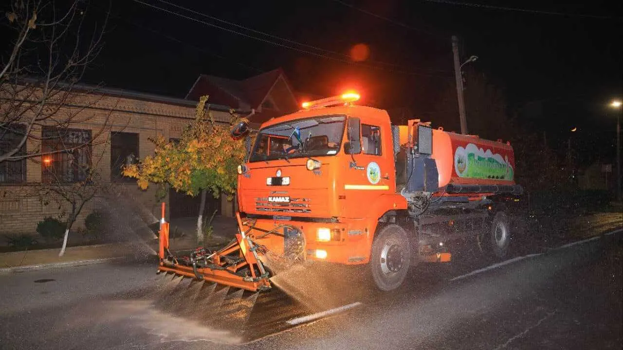 Ташкентте шаңға қарсы күрес күшейтілді