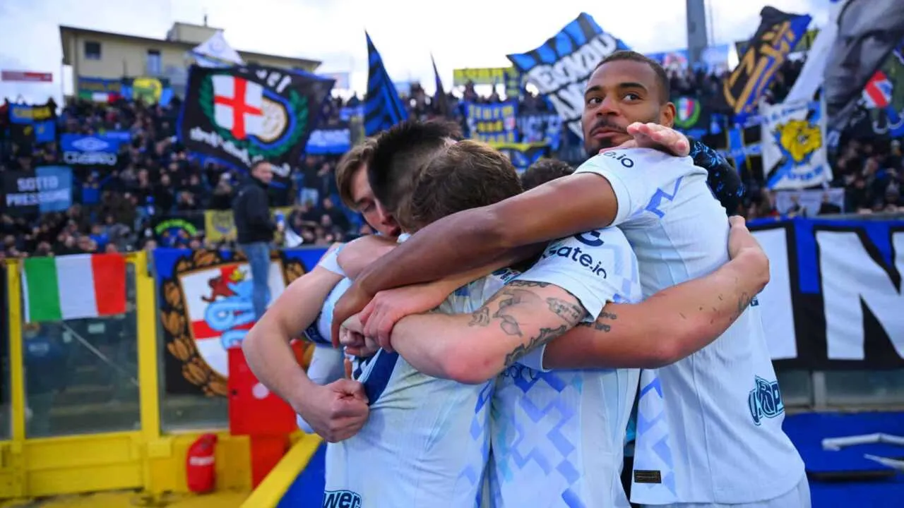 Martínez's brace secures a confident victory for Inter over Pisa