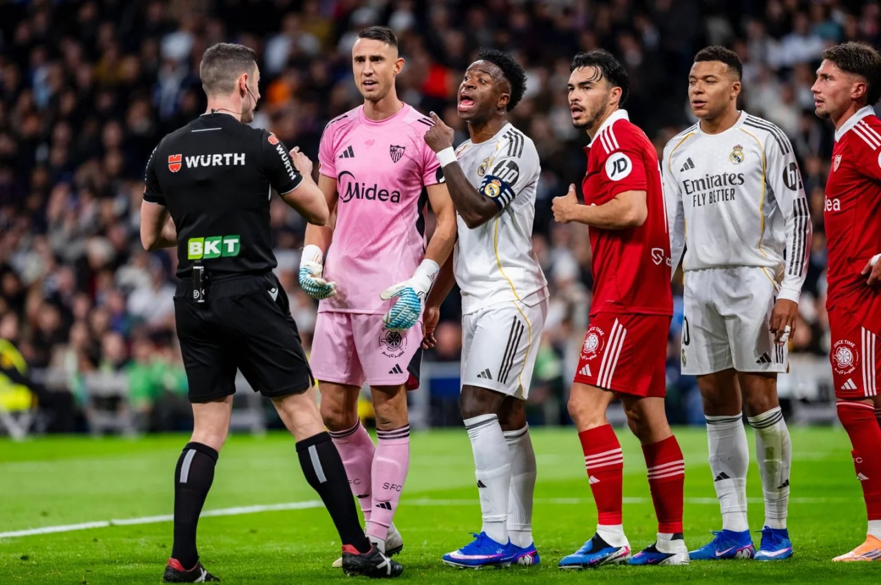 Vinisius atrofidagi hushtakbozlik: “Bernabeu”dagi sovuq ishoralar...