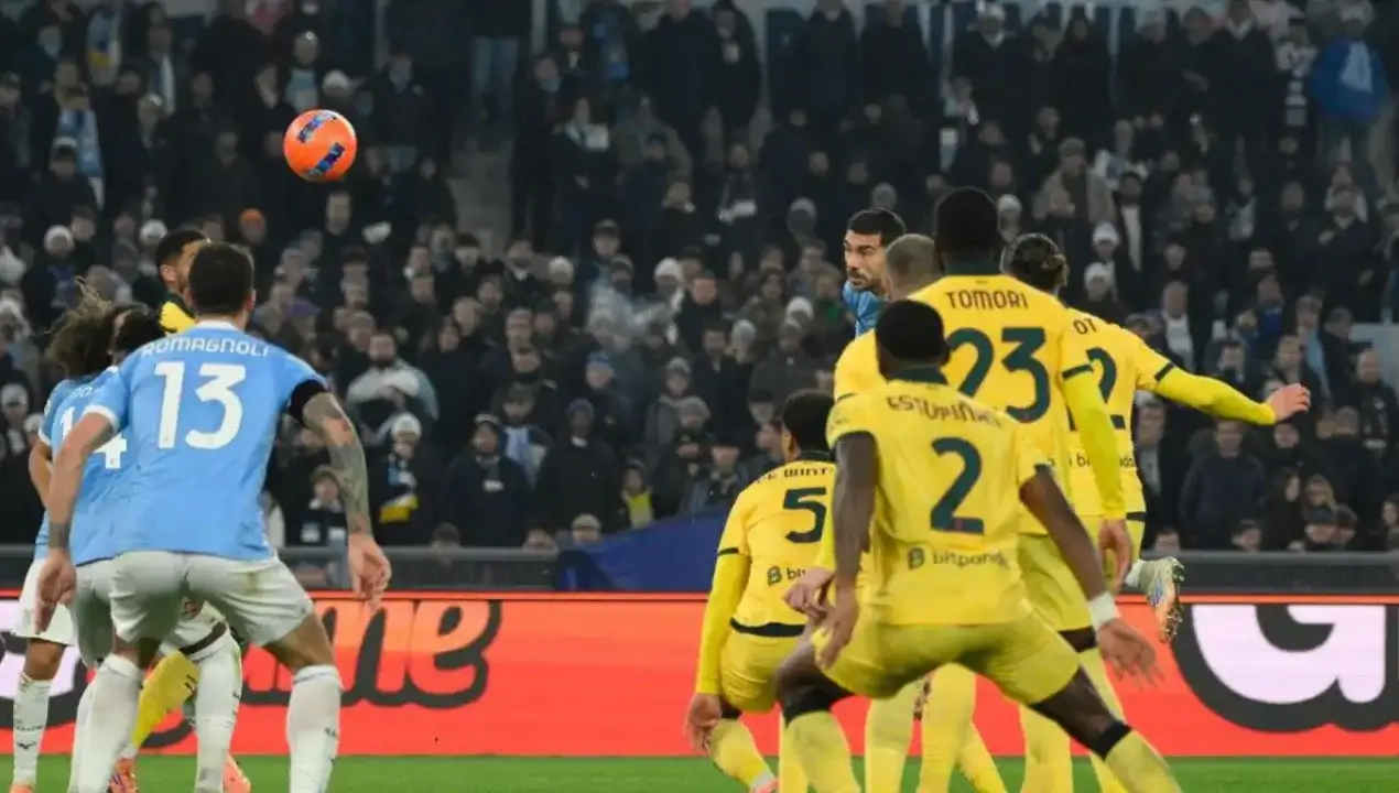 "Лацио" кечги гол билан "Милан"ни мағлуб этди ва чоракфиналга чиқди