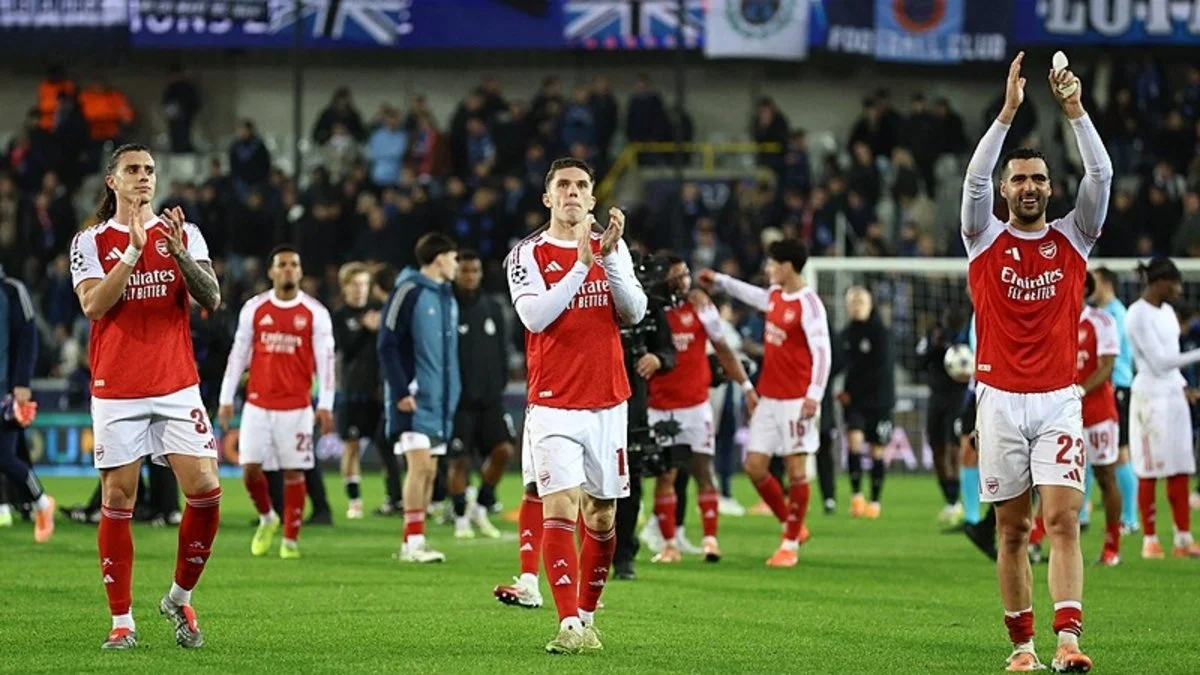 “Arsenal” kuchini namoyish qildi — “Bryugge”ga yirik hisob (video)