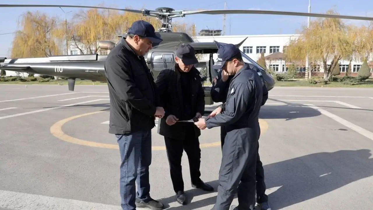 Для выявления источников загрязнения атмосферы был запущен вертолетный патруль