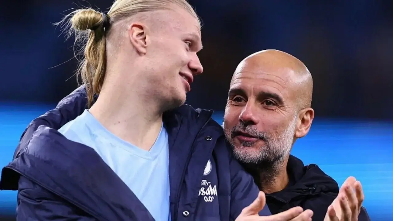 Пеп Гвардиола: "Эрлинг Ҳоланднинг натижалари ақлдан оздиради"