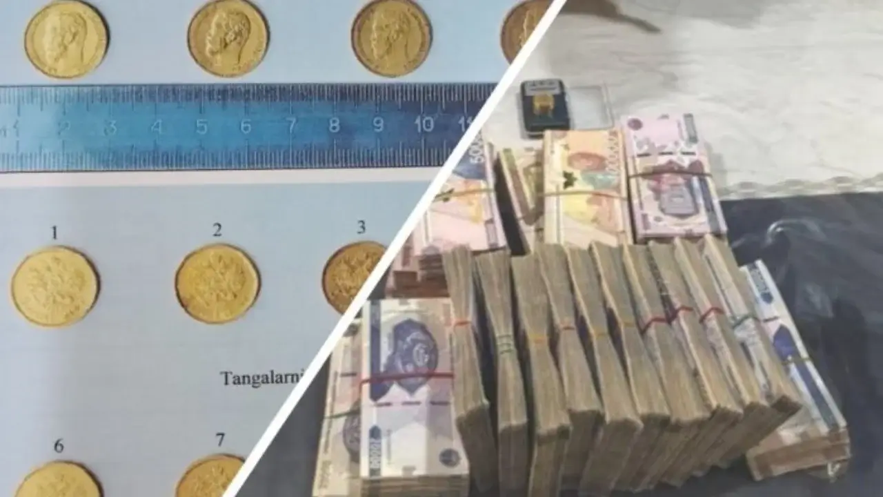 В Кашкадарье задержан гражданин, продавший древние золотые монеты