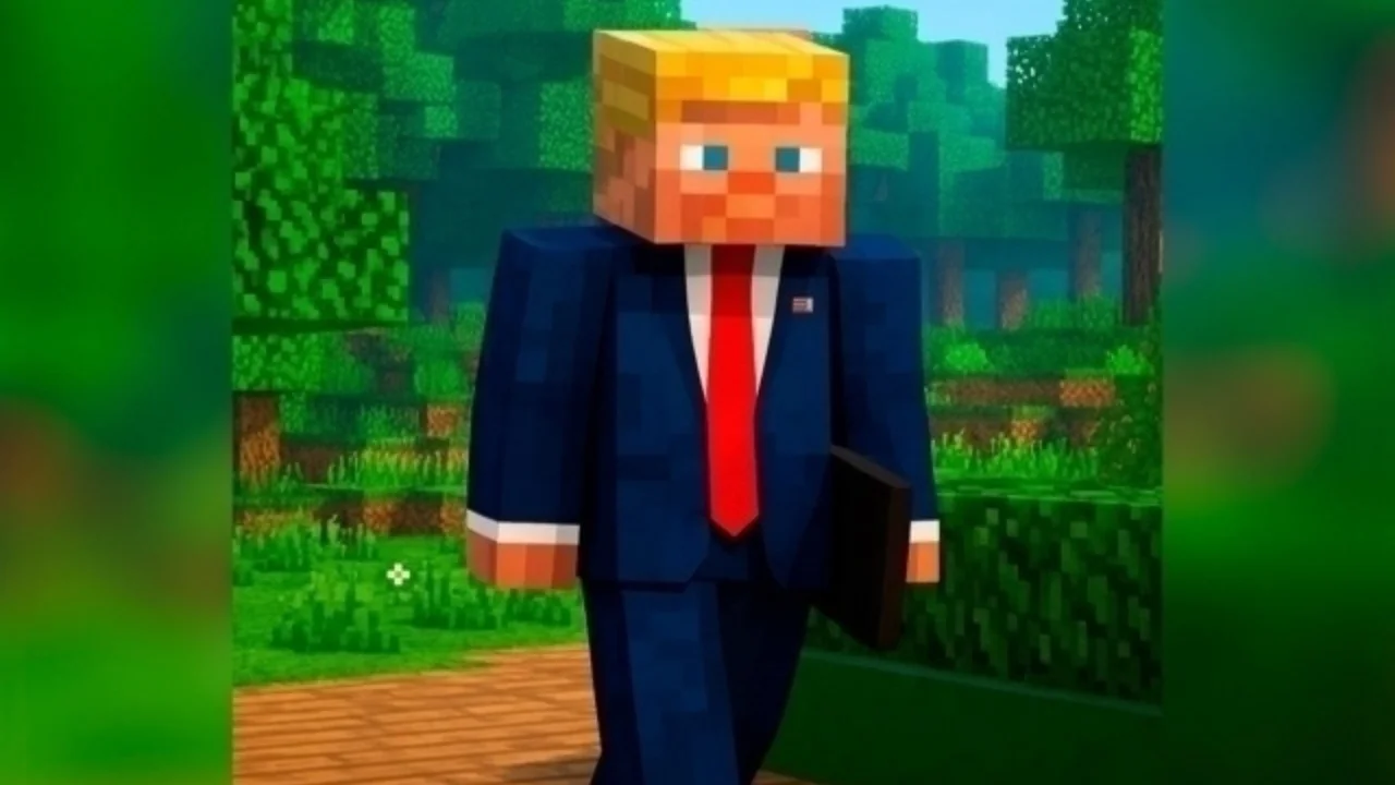 Trump'ın Minecraft karakteri duyuruldu