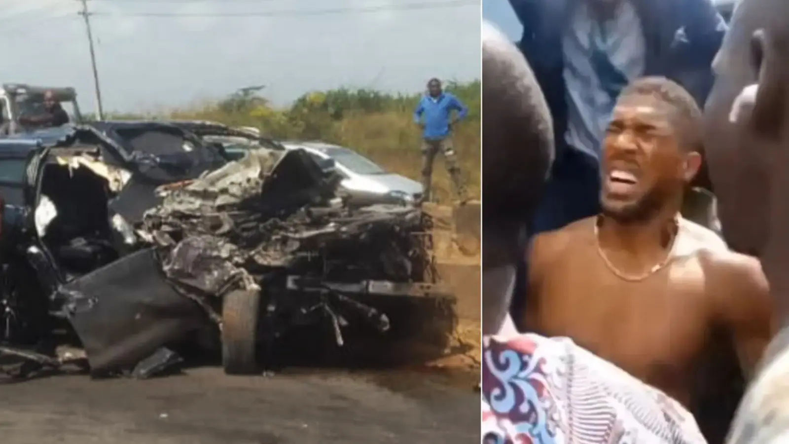 İngiliz boksör Anthony Joshua trafik kazası geçirdi