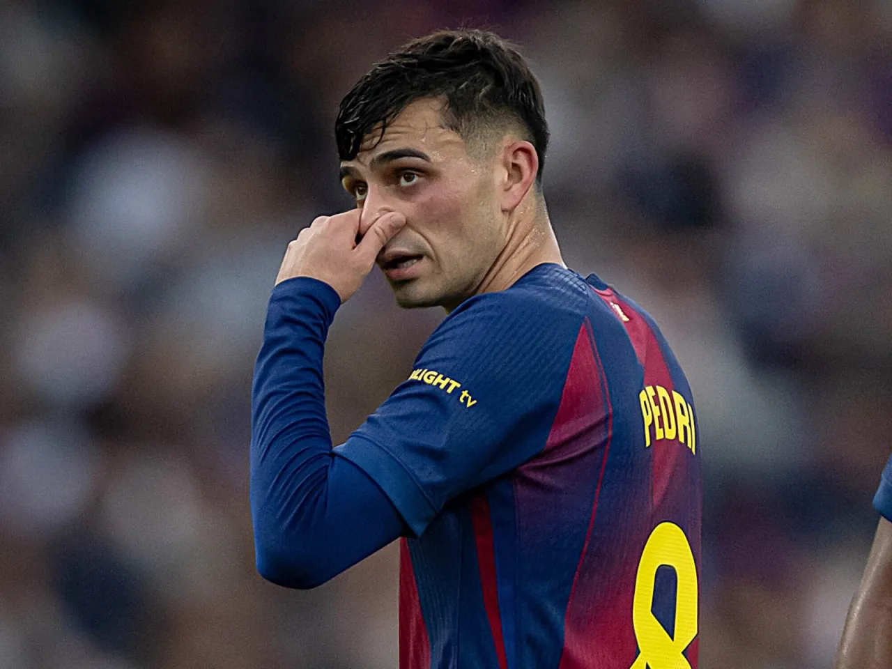 Педри поддержал Рональда Араухо