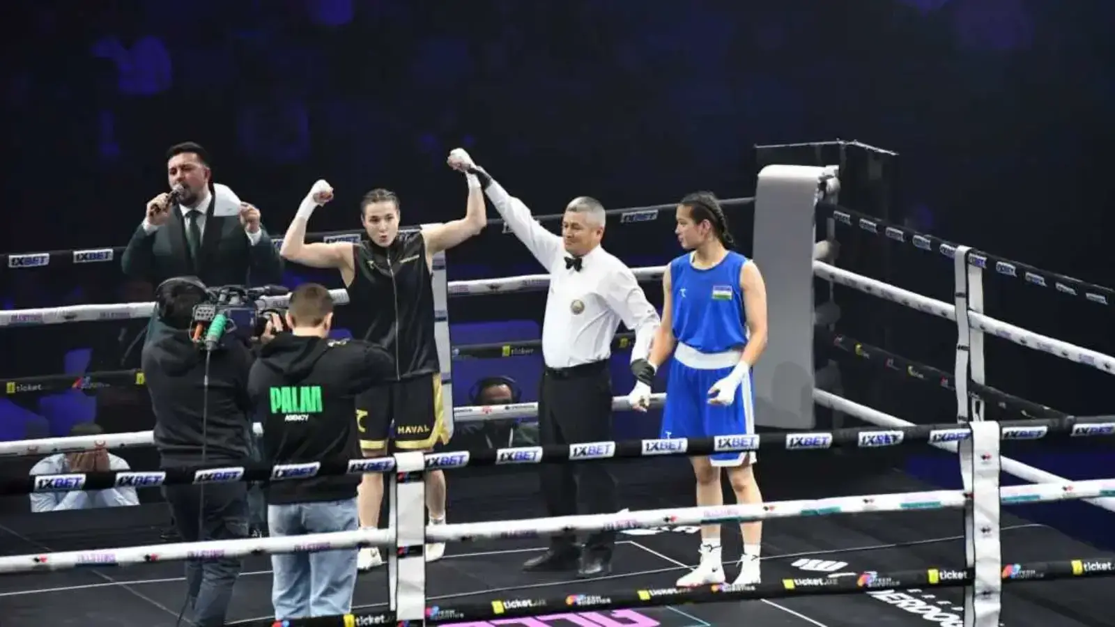 Navbahor Hamidovaning debyut jangi texnik nokaut bilan tugadi