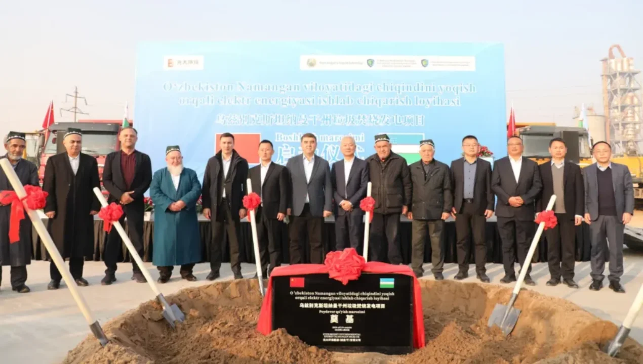 Наманган ва Хитой 150 млн долларлик эколойиҳани тезлаштиради