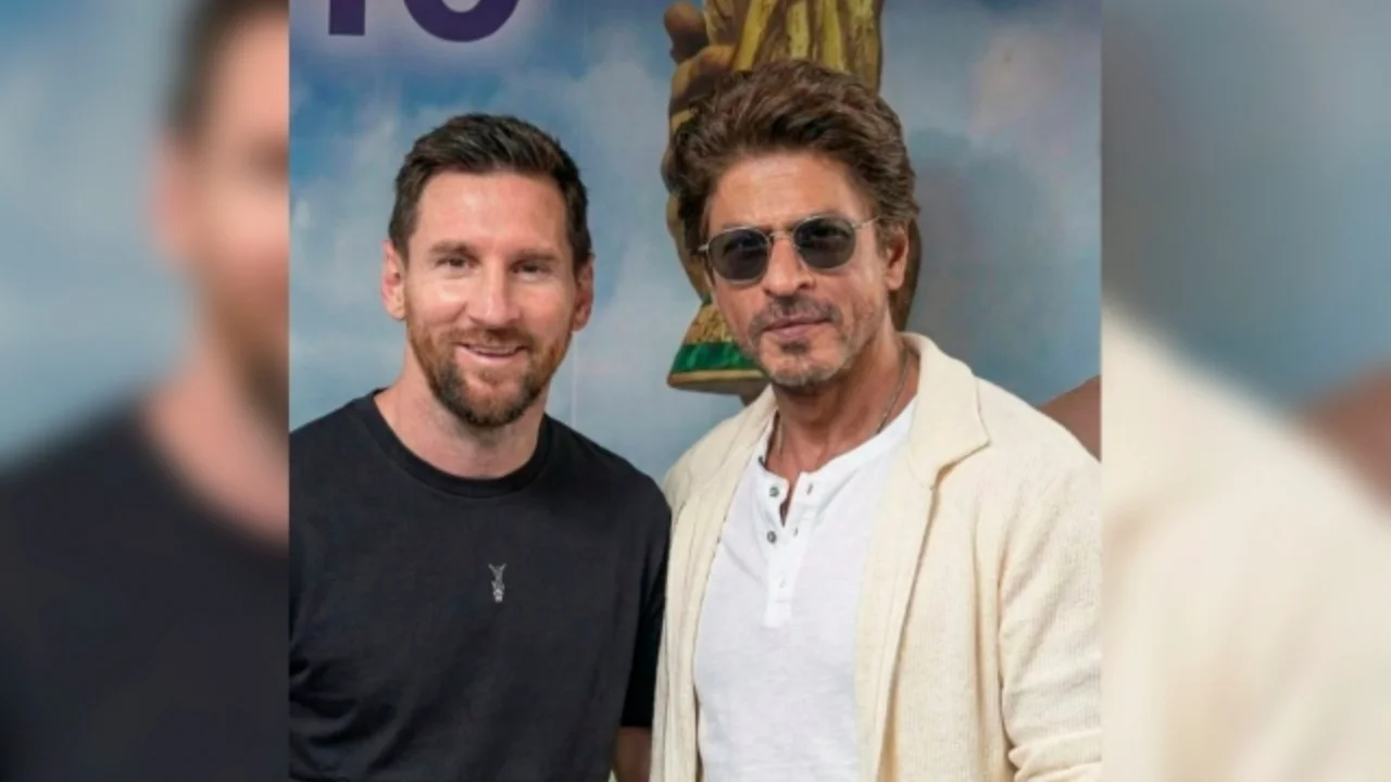 Месси Шохруҳхон билан учрашди