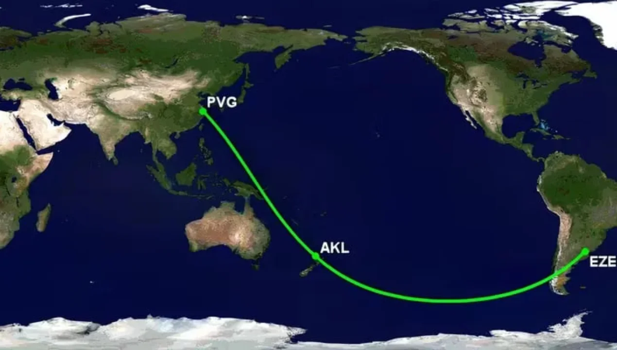 China completes the world’s longest flight