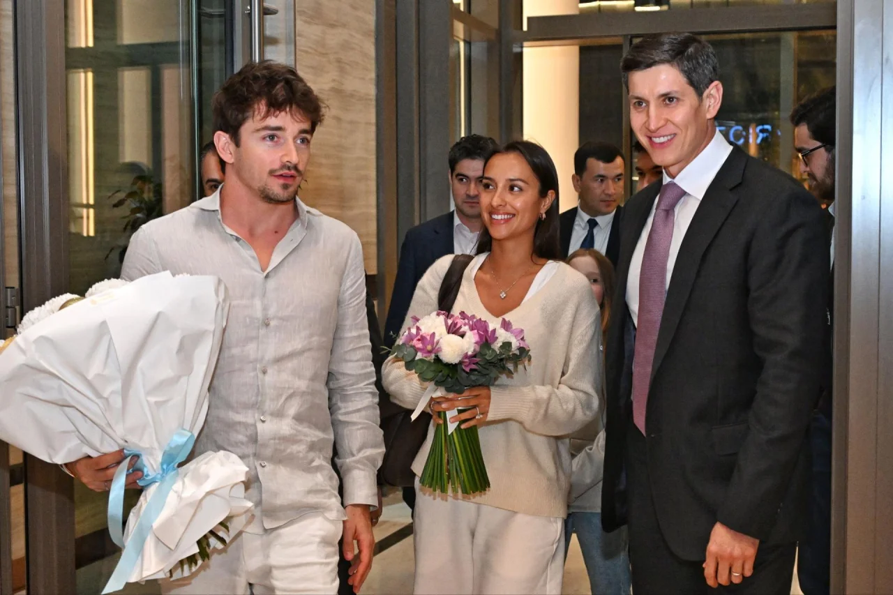 Шарль Леклер об Узбекистане: "Это место удивительное и крайне интересное!"