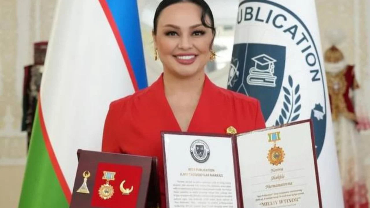 Shahlo was awarded the "National Pride" prize