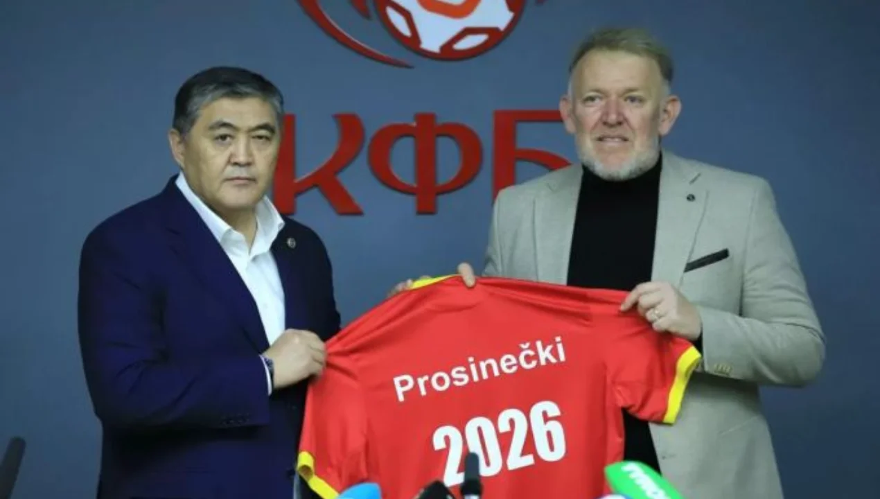 Kyrgyzstan's national team to be led by global football legend Prosinečki