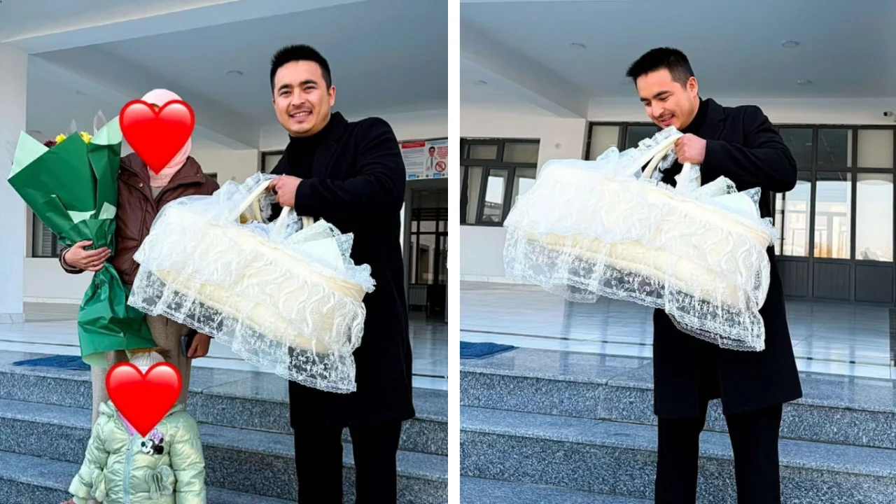 Obid Nasriddinov has a second child