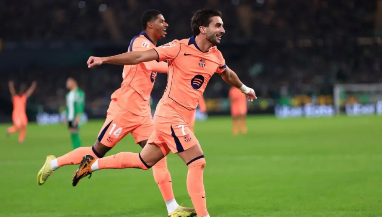 Barcelona defeated Betis away in a shower of goals