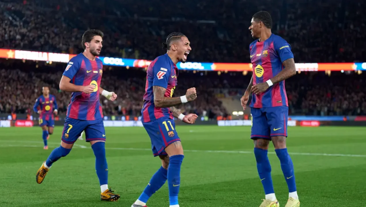 Рафиньяның дублі «Барселонаға» сенімді жеңіс әкелді