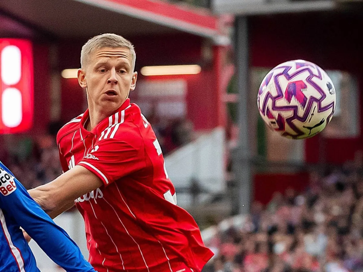 Ноттингем Форест Зинченко ҳақида баёнот берди