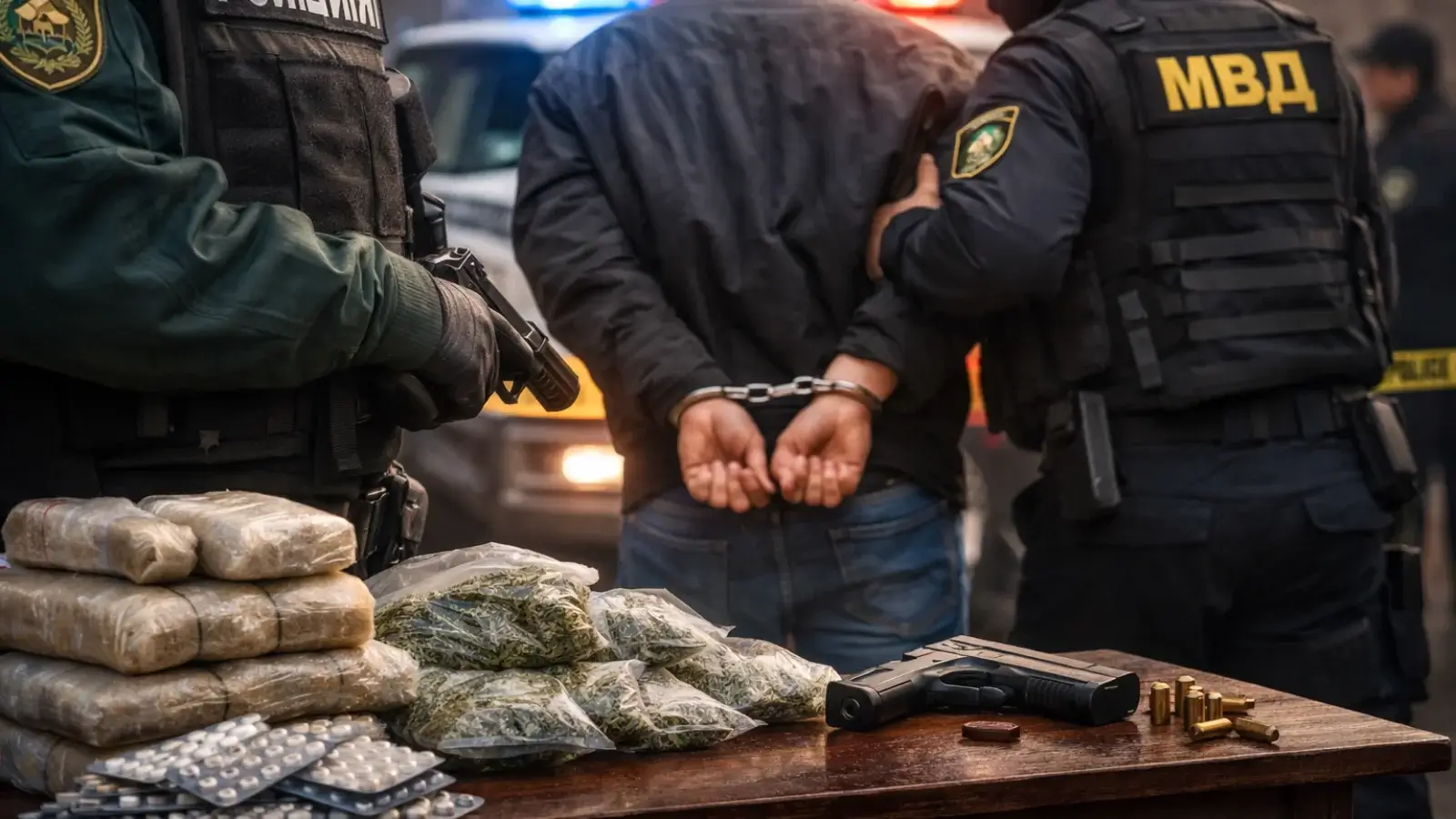 379 people were imprisoned in one month