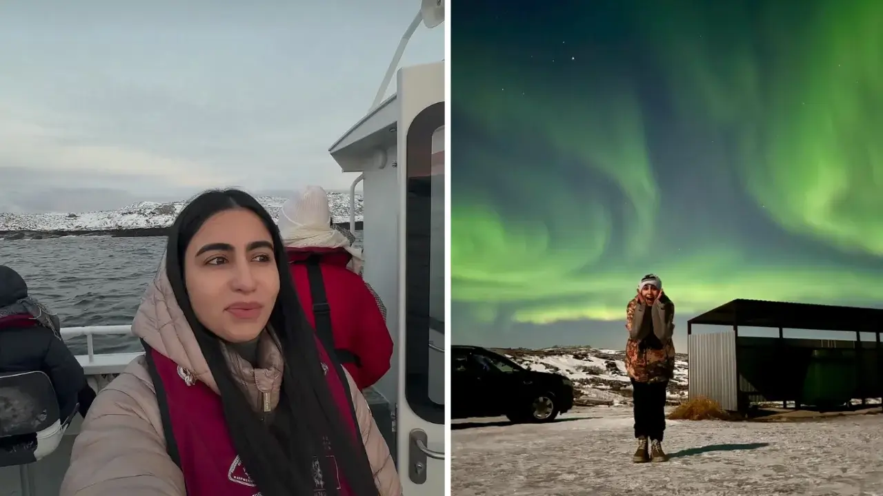 Нигина Жабарованың арман сапары: Арктика мен Солтүстік шұғыласына жетті (видео)