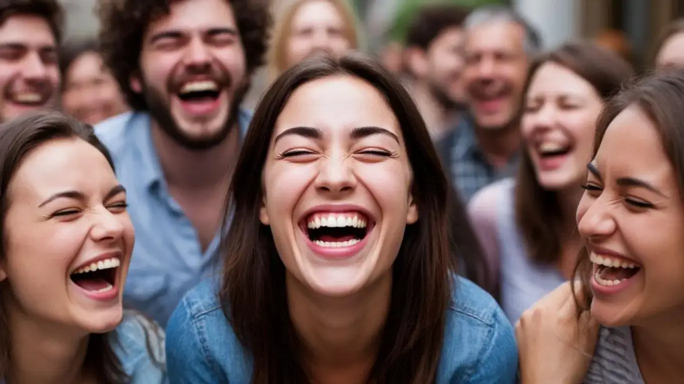 Does smiling five times a week protect the heart from danger?